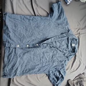 🟢Old navy mens button up tee